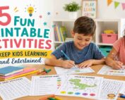 15 Fun Printable Activities to Keep Kids Learning and Entertained